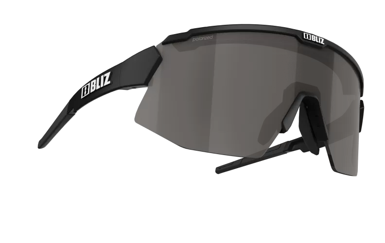 Bliz Sportbrille Breeze Polarized - Matt Black Polarized, Brown w Silver Mirror Cat 3