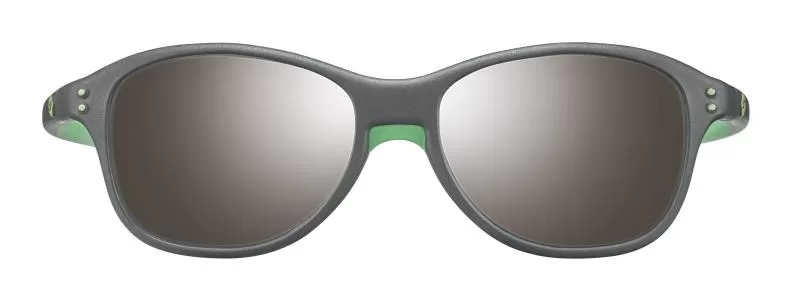 Julbo Sonnenbrille Boomerang - Schwarz-Grün, Grau Flash Silber