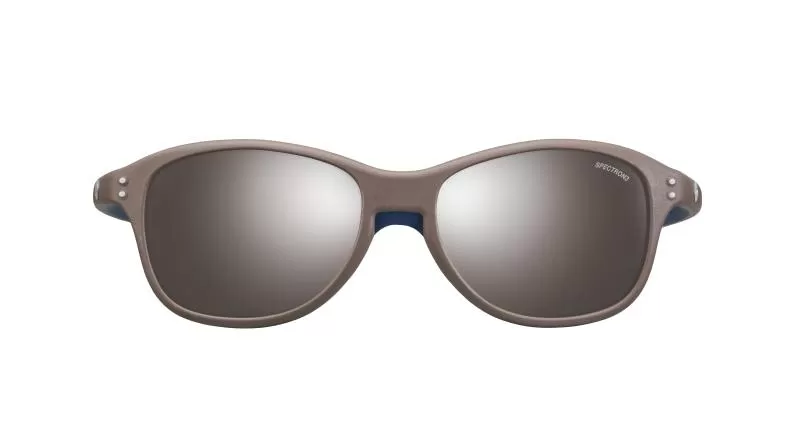 Julbo Sonnenbrille Boomerang - Kastanienbraun-Blau, Grau Flash Silber
