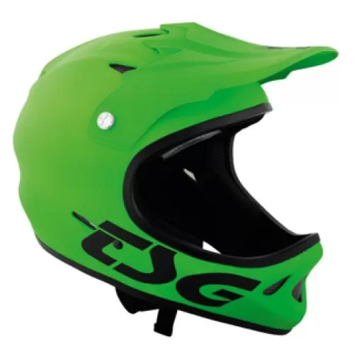 TSG Bike Helmet Staten Solid Color - Lime Green