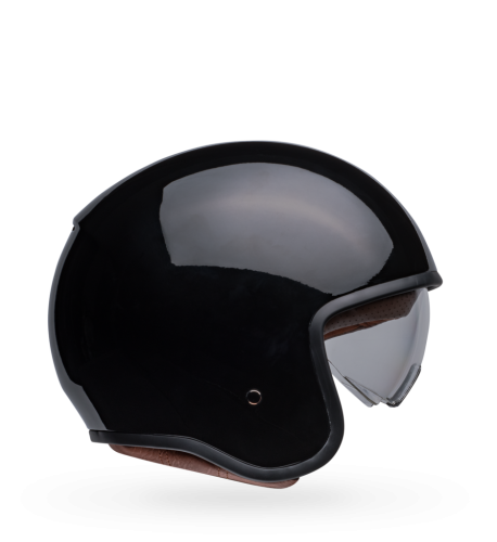 Bell Moto Tx-501 Solid Jethelm - schwarz