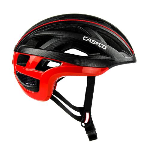 Casco Cuda 2 Strada Velohelm - Schwarz-Rot
