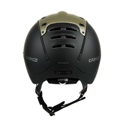 Casco Mistrall 2 Reithelm - Schwarz - Olive