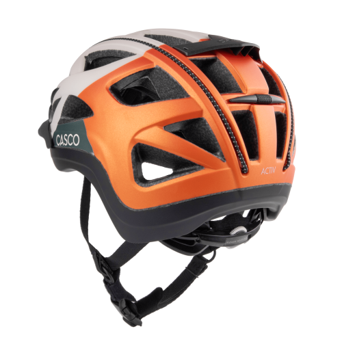 Casco Activ SL Nomad Silk Velohelm - seidenweiss-orange