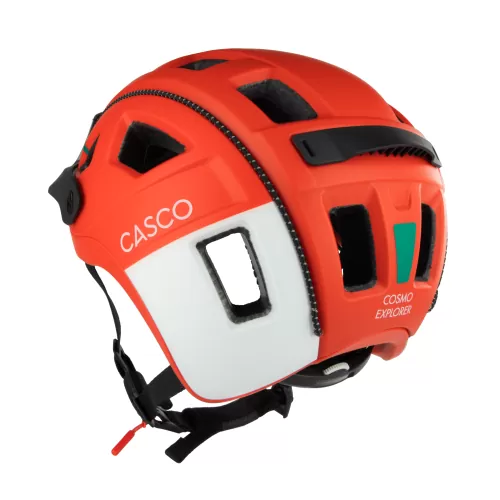 Casco COSMO Explorer Split Emerald Velohelm - cosmo explorer split burned orange