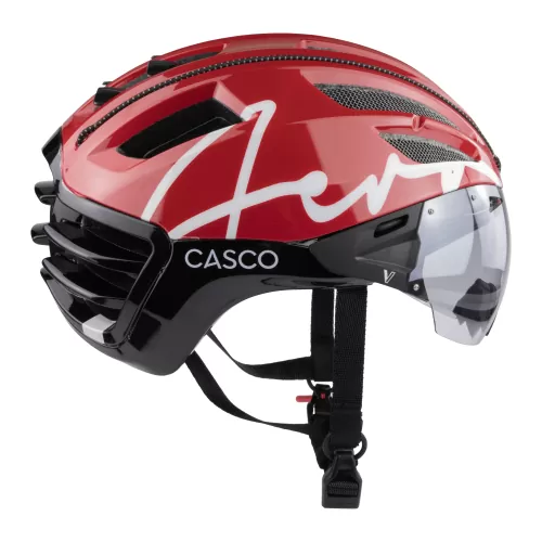 Casco SPEEDairo Aero Velohelm - crimson rot