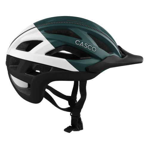 Casco CUDA Pareo Emerald Velohelm - grün weiss schwarz