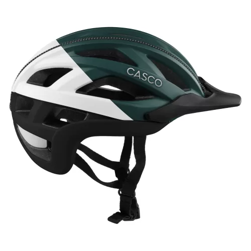 Casco CUDA Pareo Emerald Velohelm - grün weiss schwarz