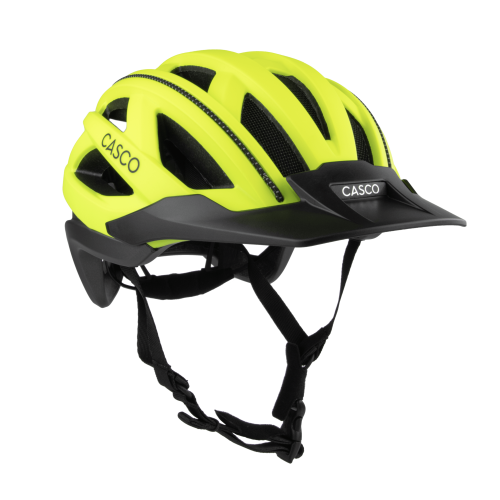 Casco CUDA Duplex Firefly Velohelm - neongelb