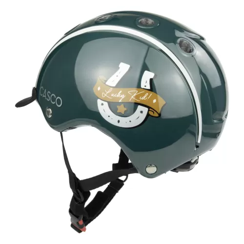 Casco Nori Lucky Kid Reithelm - emerald
