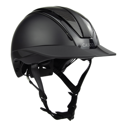 Casco DUELL one Carbon Reithelm - black