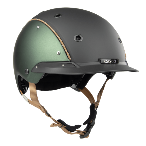 Casco Champ Regal Reithelm - green