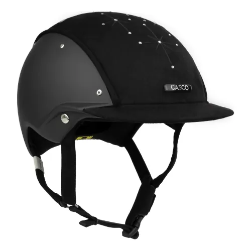 Casco APART Brillant Reithelm - black