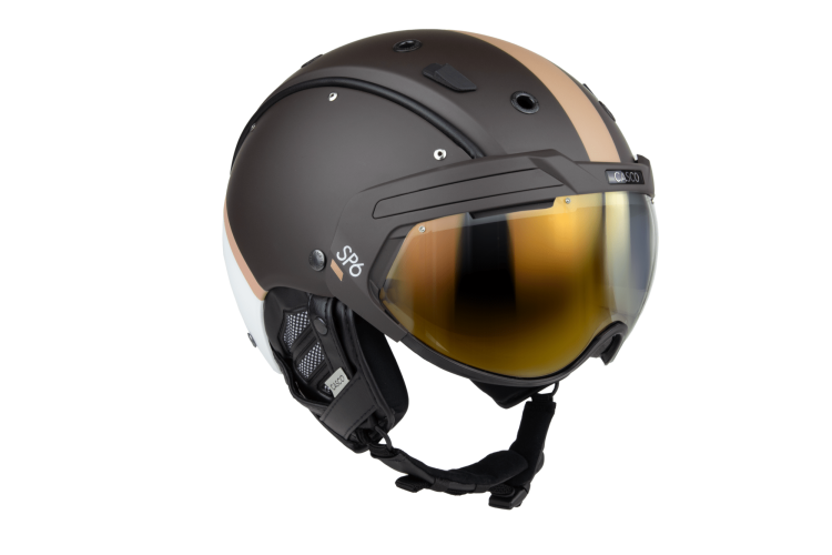 Casco SP-6 Stride Skihelm - everwood dunkelbraun