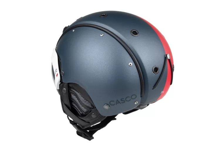 Casco SP-6 Trinity Refine Skihelm - blau-weiss-rot