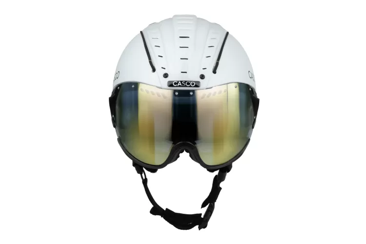 Casco SP-2 Carbonic Prime Structure Skihelm - white