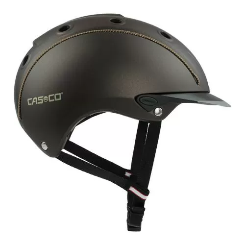 Casco Mistrall Reithelm - braun