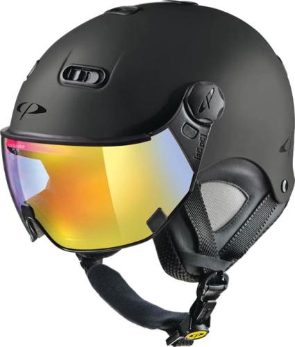CP Skihelm CARACHILLO XS - black / Visor Nr. 81