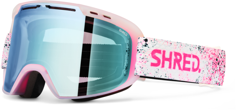 Shred AMAZIFY Skibrille - pink storm - CBL 2.0 ice mirror