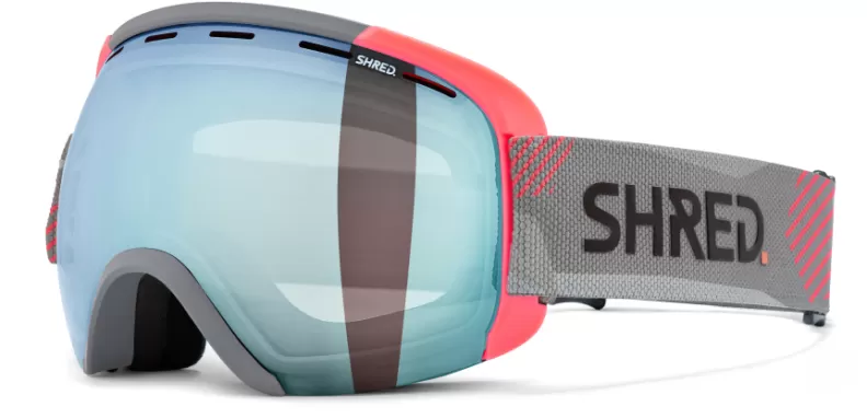 SHRED. EXEMPLIFY SNOW GOGGLES - haze flash - CBL 2.0 ice mirror