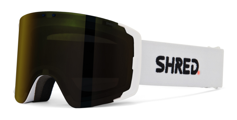 Shred GRATIFY Skibrille - pure white - CBL 2.0 glacier