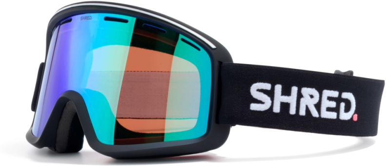 Shred MONOCLE Skibrille - black - CBL plasma mirror