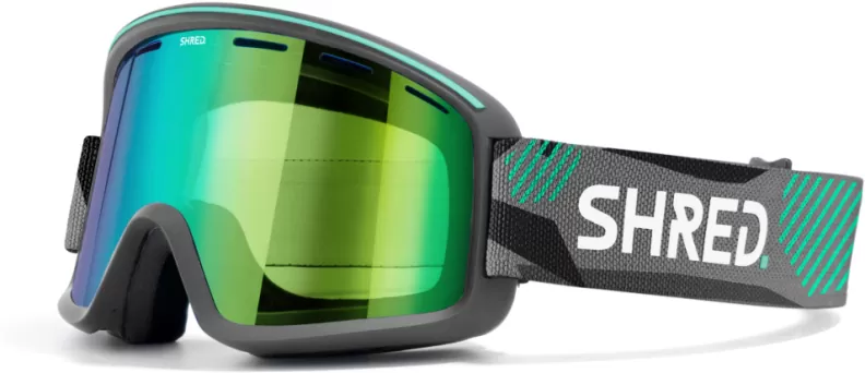 SHRED. MONOCLE SNOW GOGGLES - fog flash - CBL plasma mirror