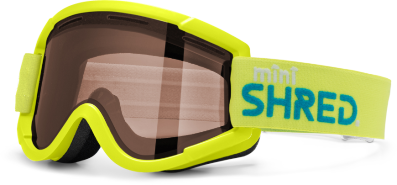 Shred NASTIFY Skibrille - mini - caramel persimmon