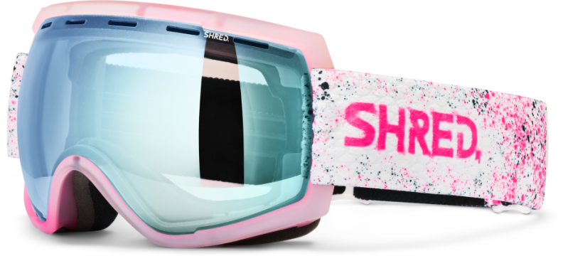 Shred RARIFY Skibrille - pink storm - CBL 2.0 ice mirror