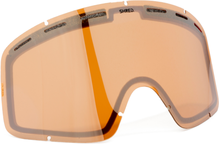 SHRED. MONOCLE DOUBLE LENS SPARE LENSES - silver mirror VLT 23%