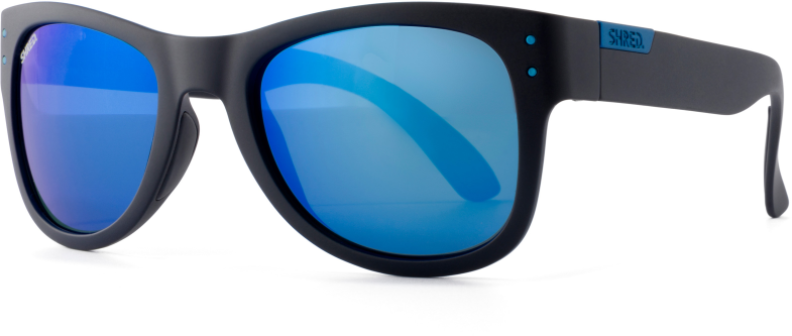 Shred BELUSHKI Sonnenbrille - black/blue - CBL polarized/sky