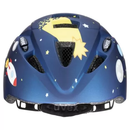 Uvex Velohelm Kids Kid 2 CC - Dark Blue Rocket Mat