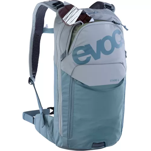Evoc Stage 6L Backpack + 2L Bladder GRAU