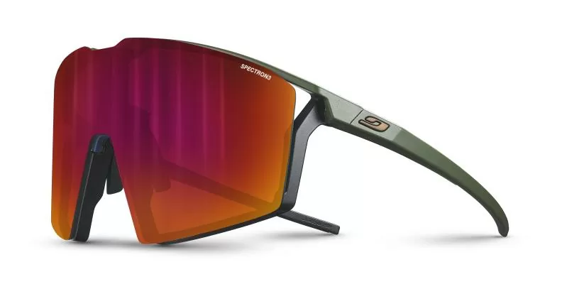 Julbo Eyewear Edge - Khaki-Black, Red