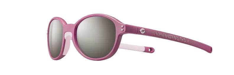 Julbo Sonnenbrille Frisbee - Rosa, Grau Flash Silber
