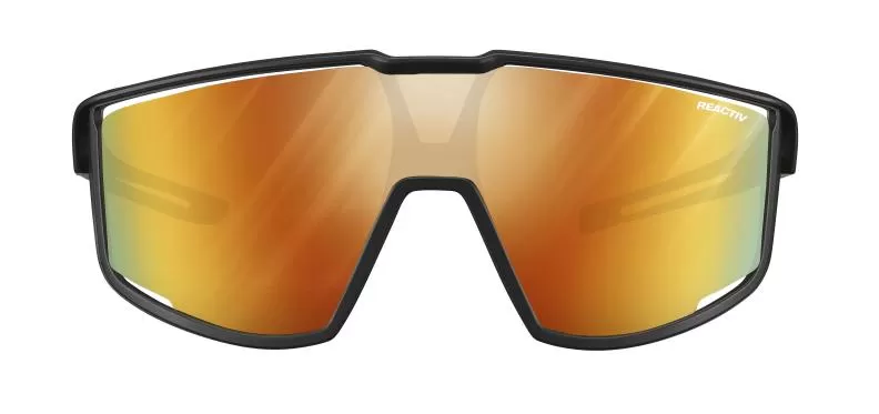 Julbo Sportbrille Fury S - Schwarz-Grau, Orange