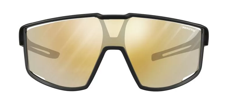 Julbo Sportbrille Fury S - Schwarz-Grau, Orange