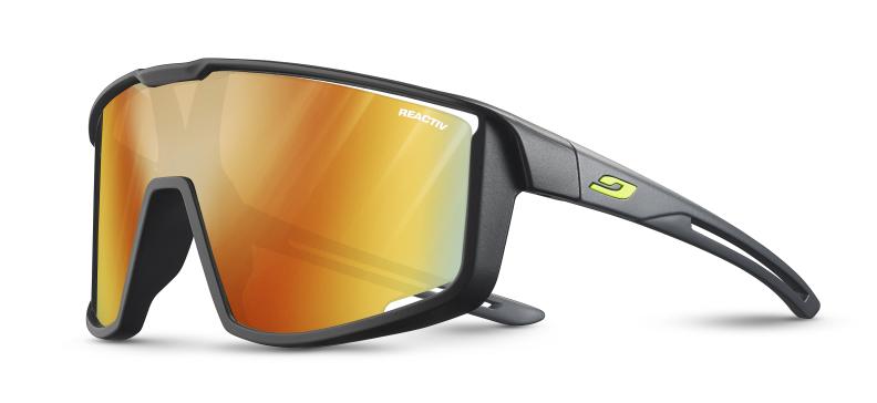Julbo Sportbrille Fury S - Schwarz-Grau, Orange