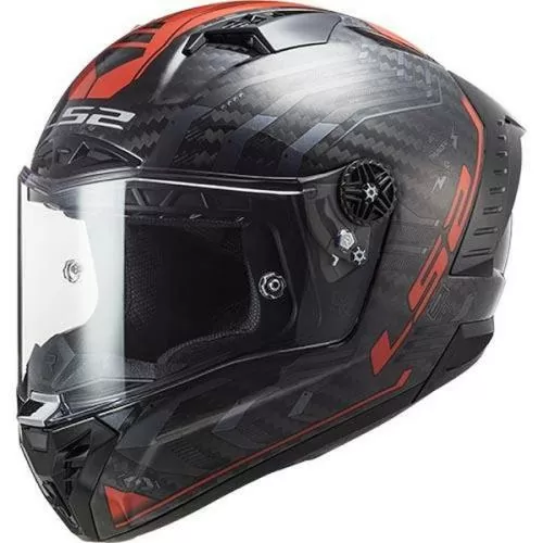 LS2 FF805 Thunder C Sputnik Helmet - red