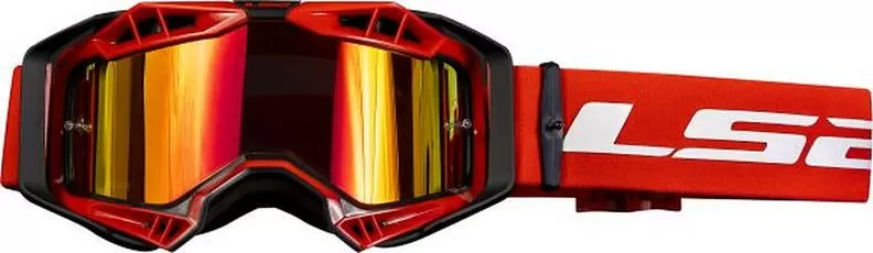 LS2 Aura Pro Googles - red