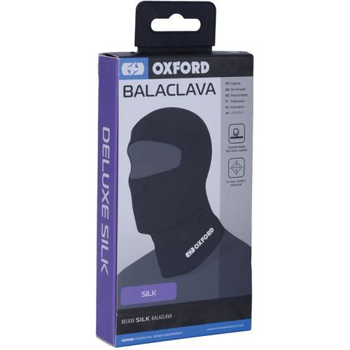 Oxford Deluxe Balaclava Silk Black -