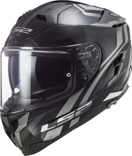 LS2 FF327 Challenger Propeller Helmet - black titan