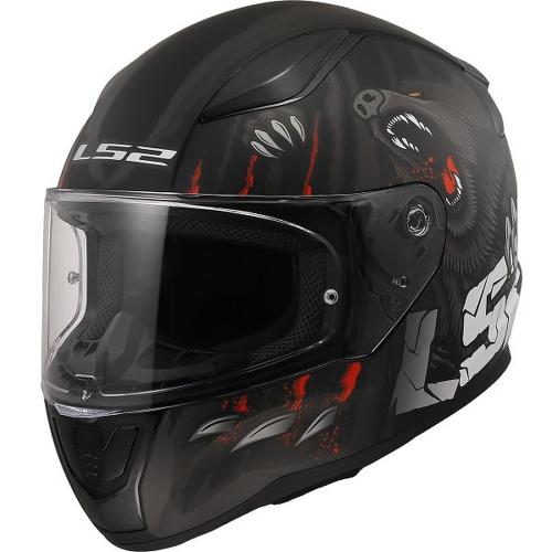 LS2 FF353 Rapid 2 Claw Helmet - black