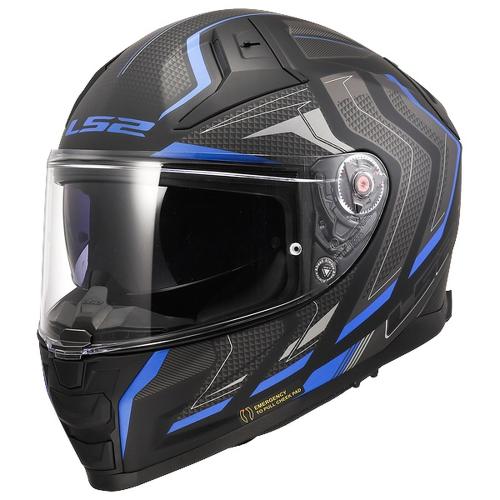 LS2 FF811 Vector 2 Alizer Helmet - m. black blue