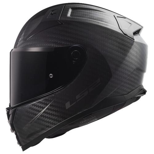 LS2 FF811 Vector 2 Solid Carbon Helmet - gloss carbon