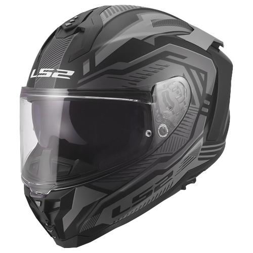 LS2 FF817 Challenger 2 Dravix Helmet - matt grey
