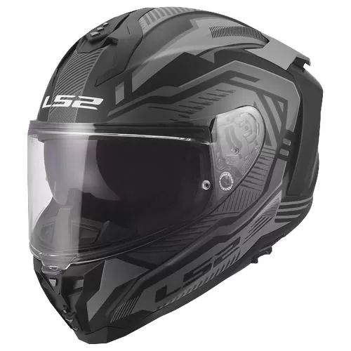 LS2 FF817 Challenger 2 Dravix Helmet - matt grey