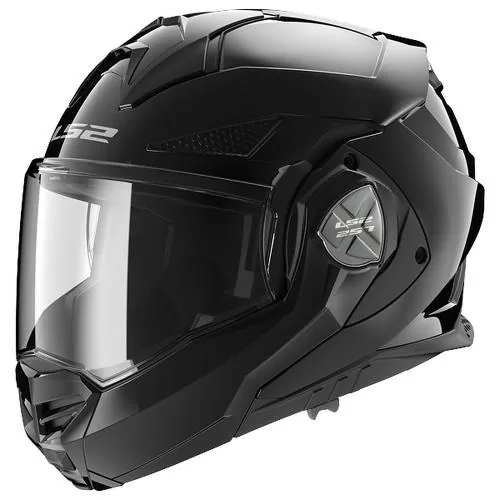 LS2 FF901 Advant X Solid Helmet - black gloss