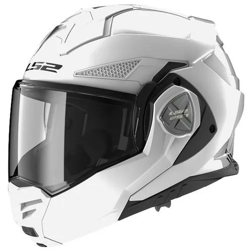 LS2 FF901 Advant X Solid Helmet - white