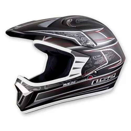 LS2 MX426 Airforce 2 Helmet - matt schwarz